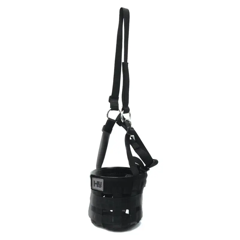 Hy Unisex Black Equestrian Muzzle X La