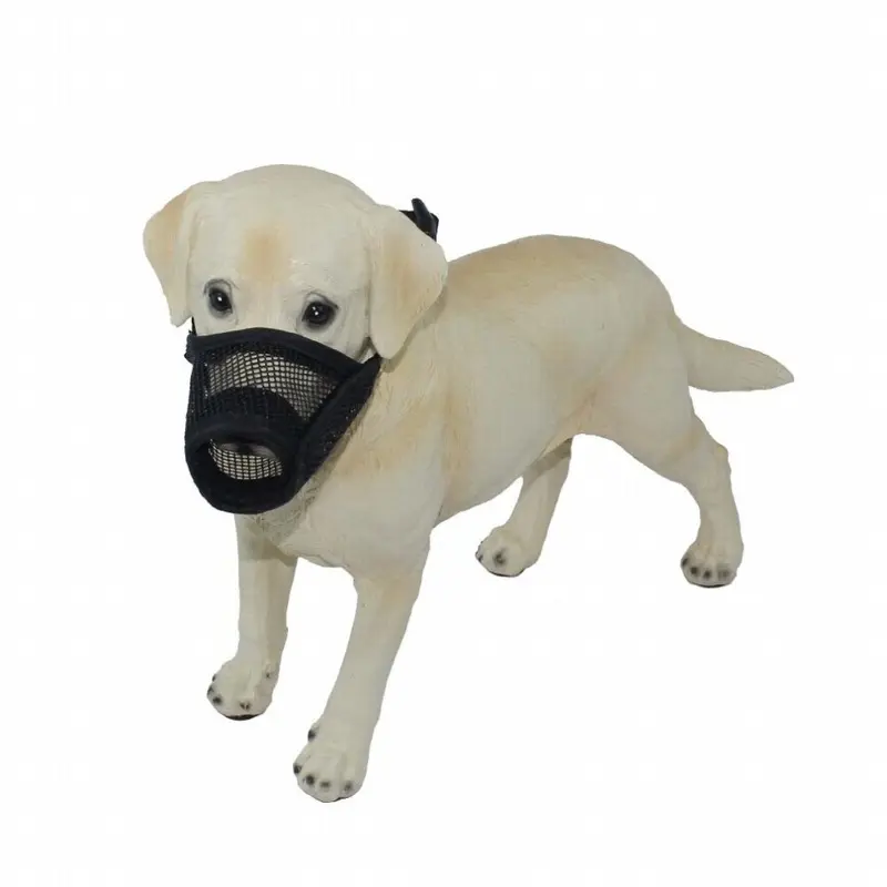Black Soft Mesh Dog Muzzle Perfect For To Dogs To Prevent Biting & Chewing Small