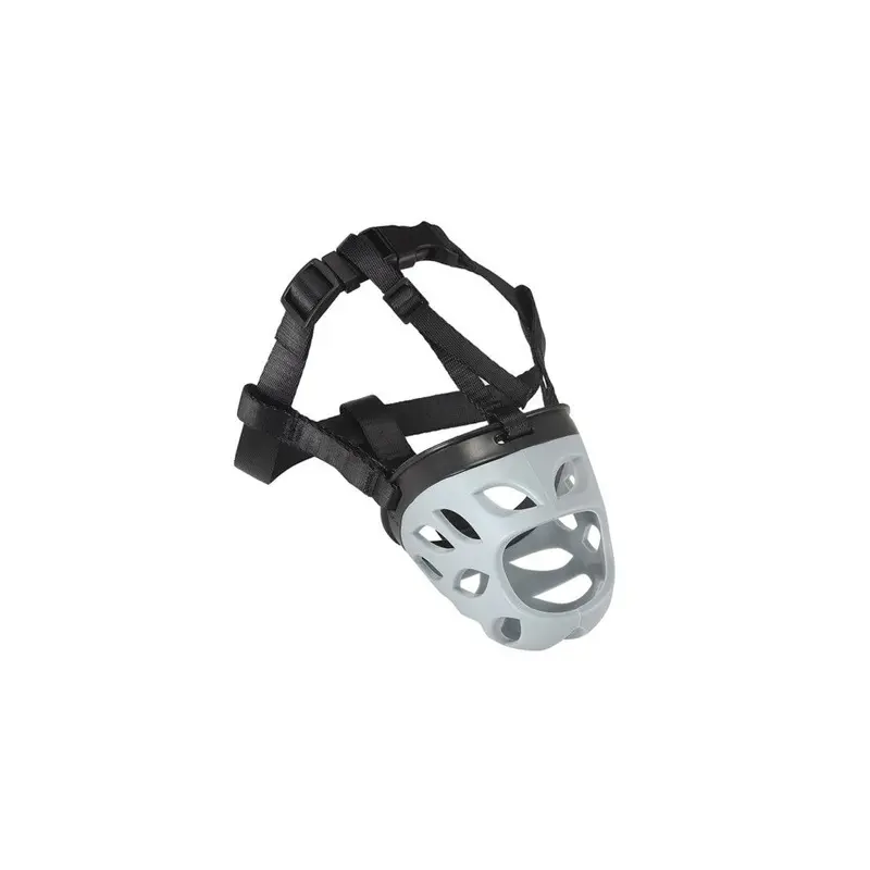 Geni-Store Gray (, 3) Dog Muzzle Breathable Basket Muzzles Dogs Small