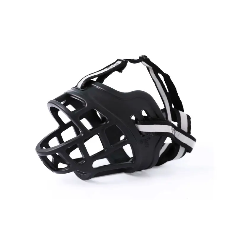 (L) Dog Muzzle For Dogs Breathable Mask Basket Preventing Bites Small