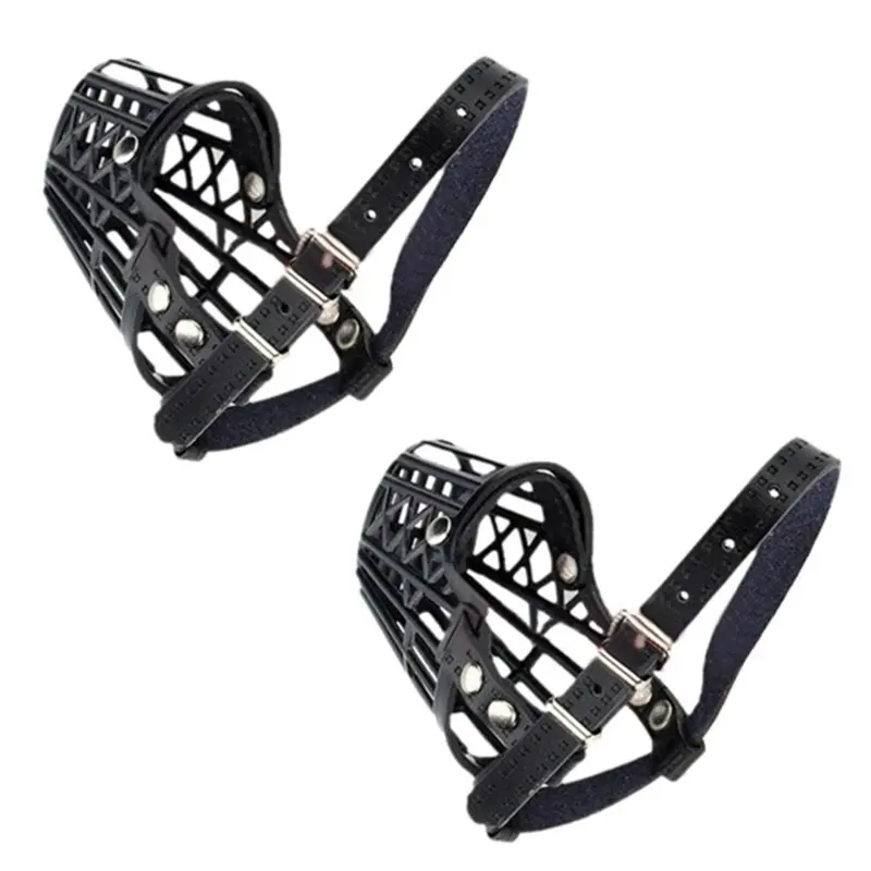 Tlily 2X Dog Pet Puppy Muzzle Basket Cage Extra Large