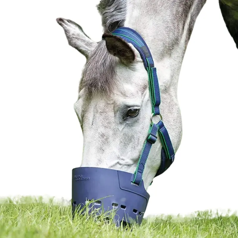 Flexi (Full, Navy) Horse Grazing Muzzle