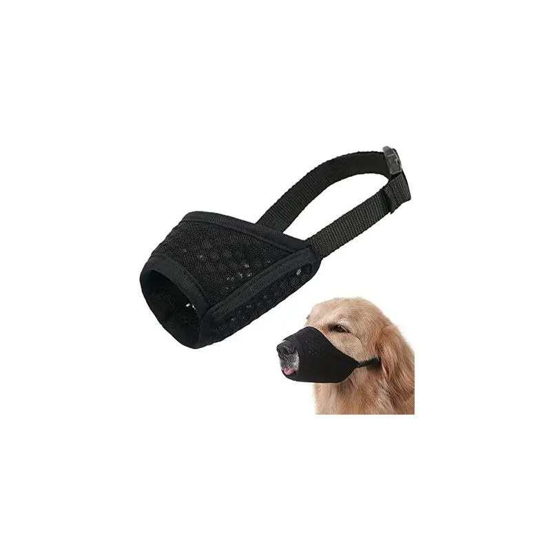 Mayerzon Dog Muzzle, Soft Mesh Muzzle For Dogs Chihuahua Small