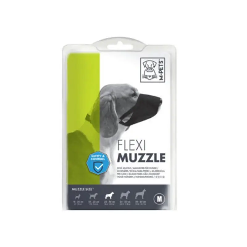 B&Q M-Pets Flexi Dog Muzzle - Medium