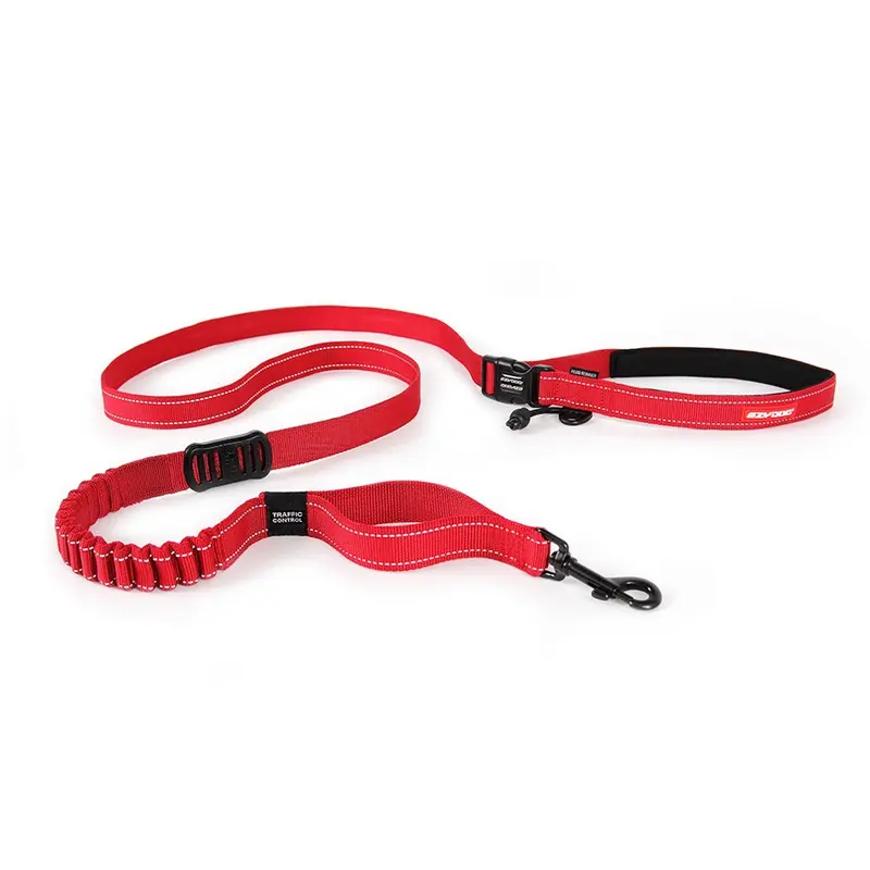 Ezydog Road Runner Hands Free Dog Lead Red 210Cm