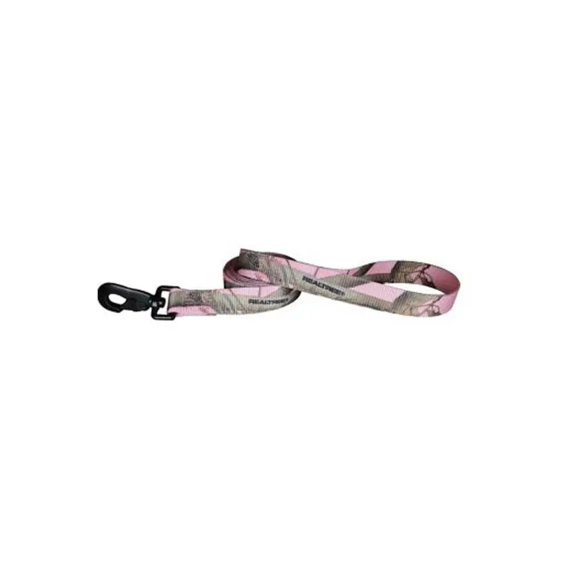 Catlady Pink X 6 Ft. Nylon Camo Lead Size 1