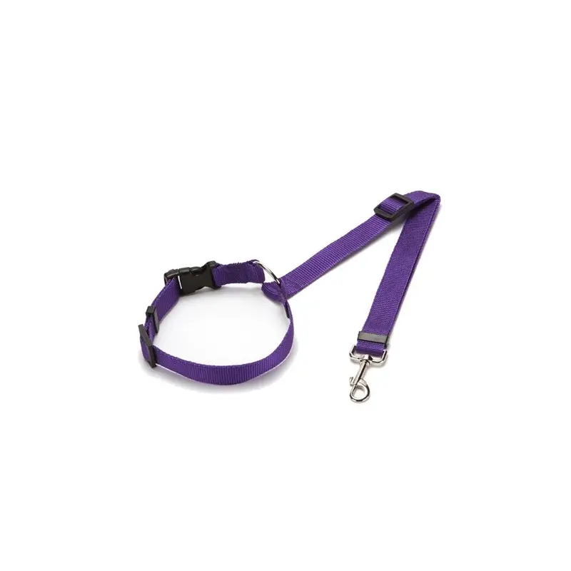 Hod Pets Purple (Purple) Headrest Seat Belt For Dogs Size 1