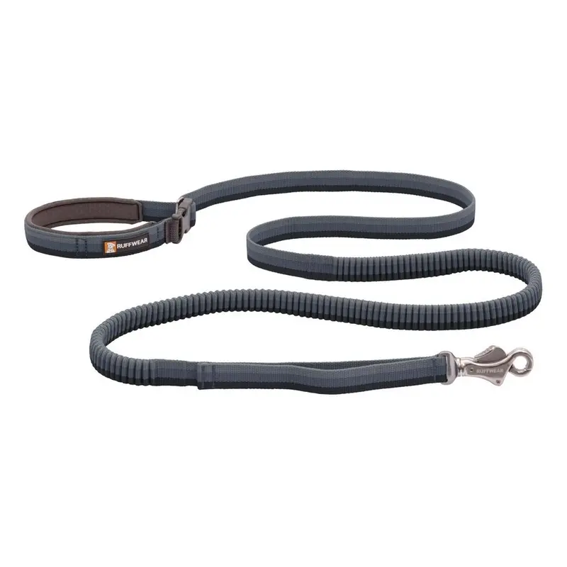 Ruffwear Roamer Granite Leash - 5.5-7 Ft (1.7-2.1 M) Gray Medium