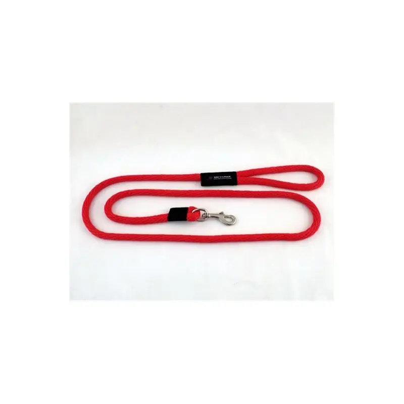 Soft Lines Red Dog Snap Leash 0.62 In. Diameter By 10 Ft. 0.62In