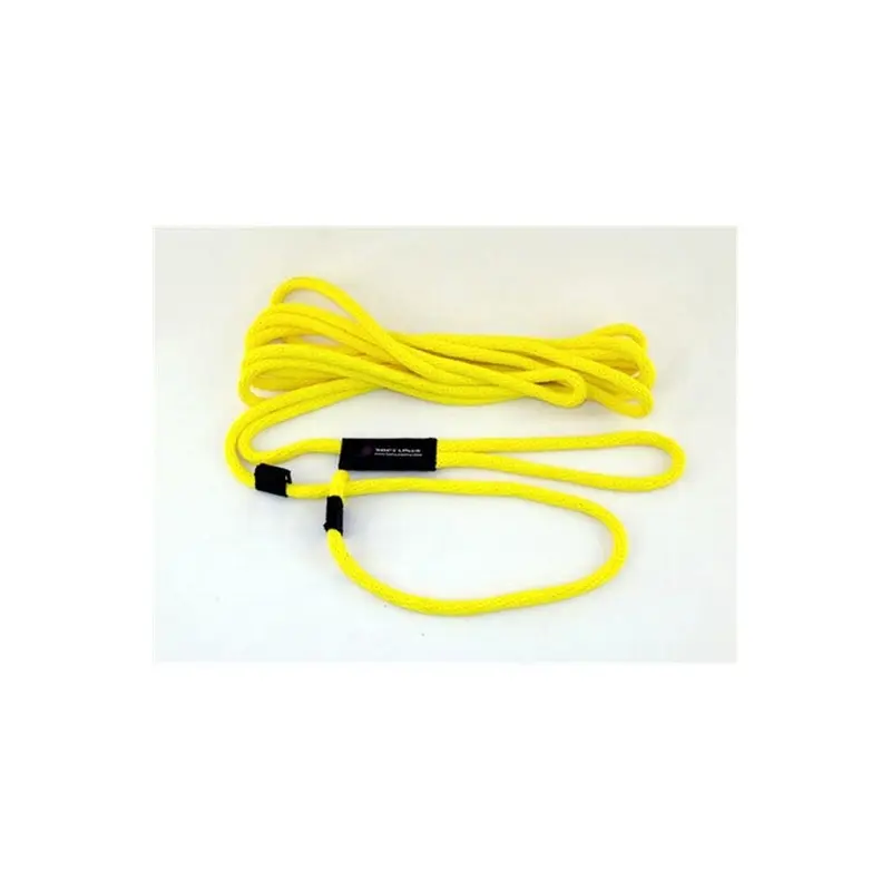 Soft Lines Yellow Floating Dog Swim Slip Leashes 0.25 In. Diameter By 30 Ft. 0.25In