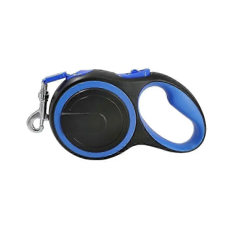 Kikidex Blue (5M, Navy) Automatic Telescopic Pet Leash For And Dogs Medium