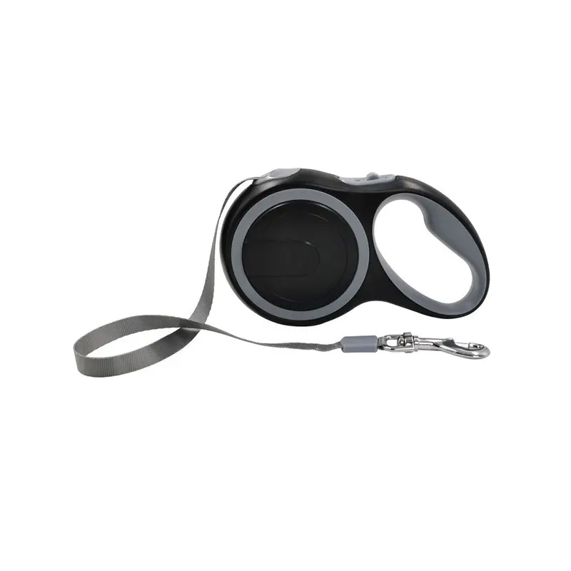 New Zeuxo Dog Leash Automatic Retractable Leash, Outdoor Retractable Dog Leash Grey