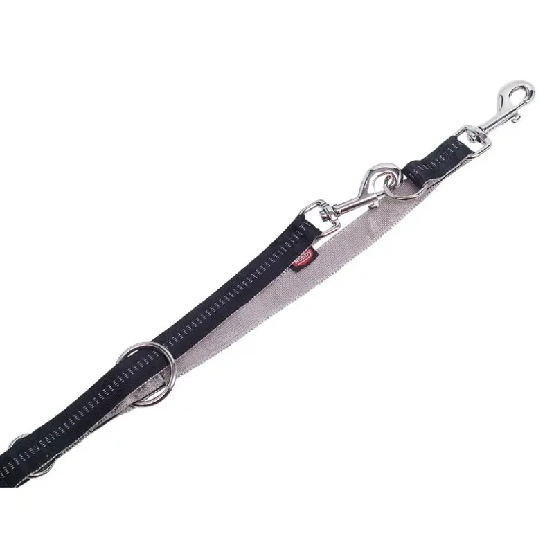 Nobby Black Soft Grip Dogs Training Leash, 200 Cm Length X 10 Mm Width,