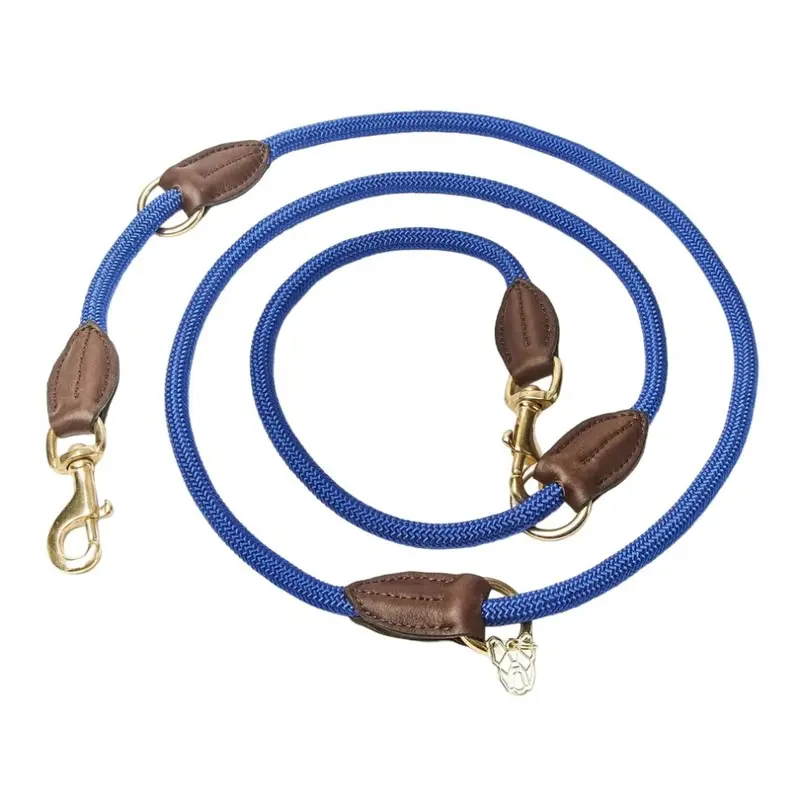 Digby & Fox Blue (One ) Leather Dog Lead 180Cm
