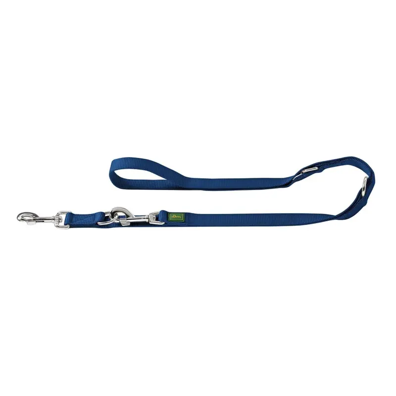 Hunter Blue Nylon Training Lead Rope, 20/200,, Dark /Navy Large