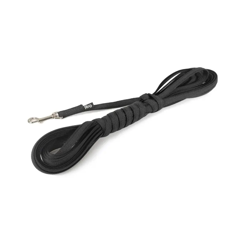 Color & Gray Super-Grip Leash with Handle, 14 mm x 10 m, Black-Gray