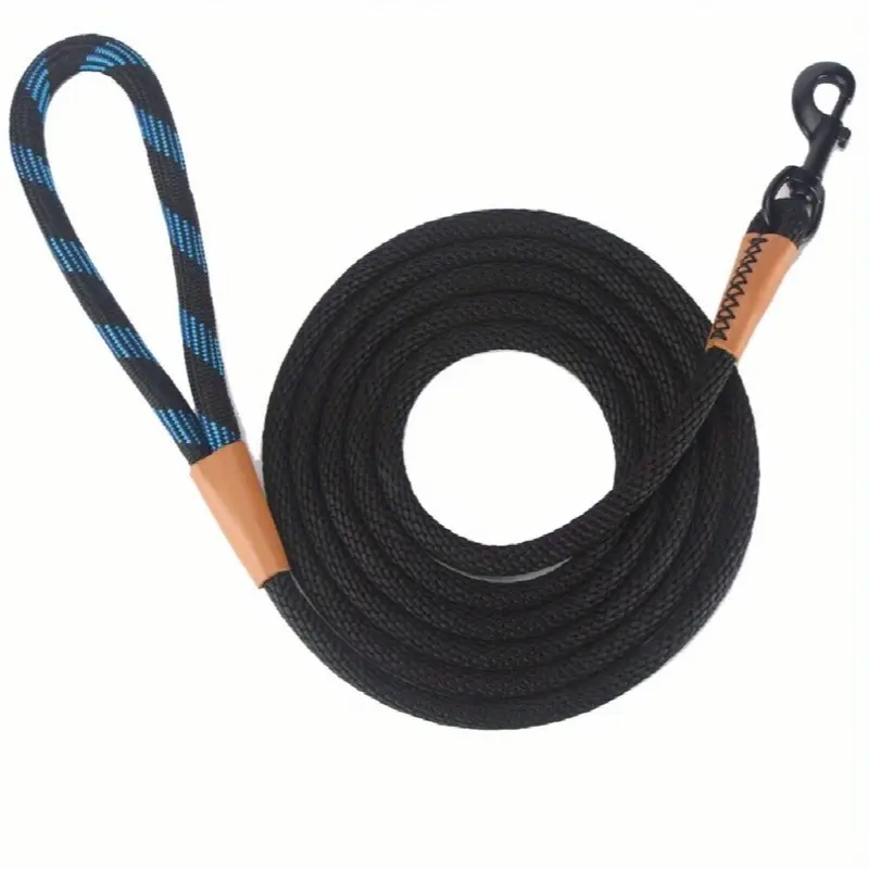 Black Strong & Durable Dog Leash Perfect For Training & Dogs Small