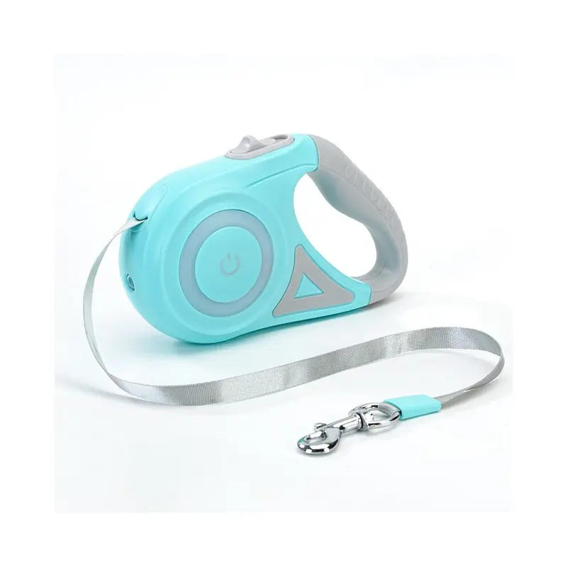Green (, 5M) Heavy Duty Led Retractable Dog Leash 5M