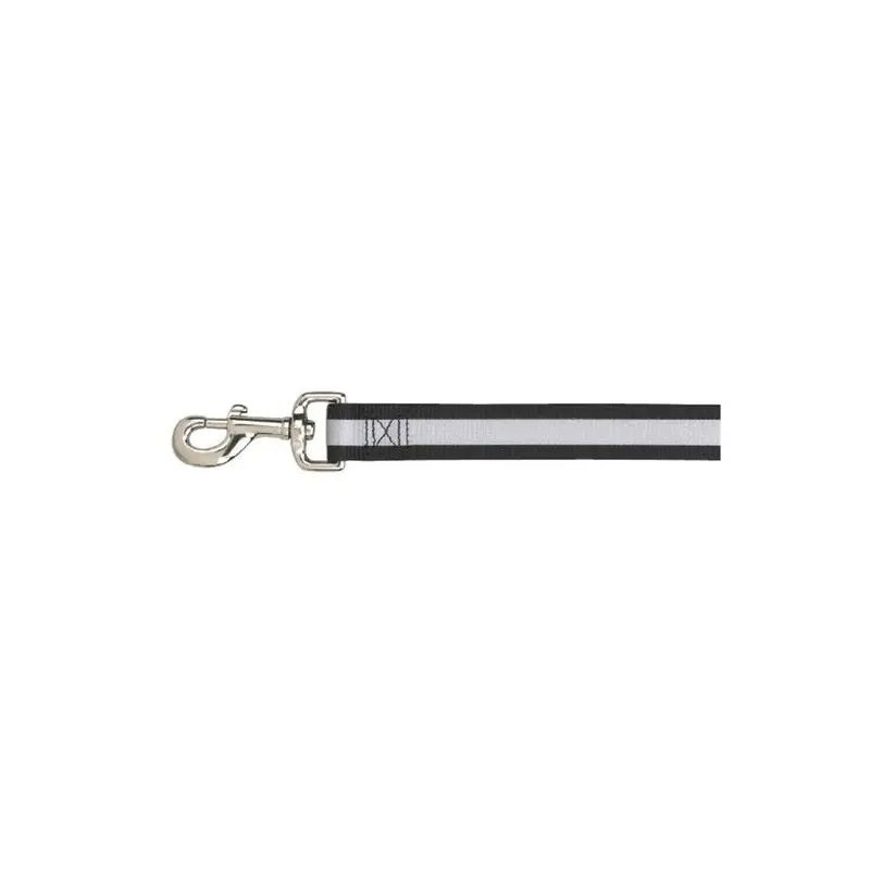 Pamperedpets Black Reflective Ld 6 Ft X 1 In 6Ft