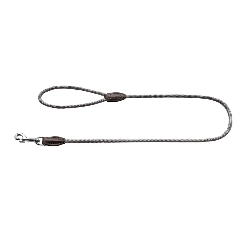 Hunter Freestyle Leash, 8 mm Diameter x 110 cm Length, Grey