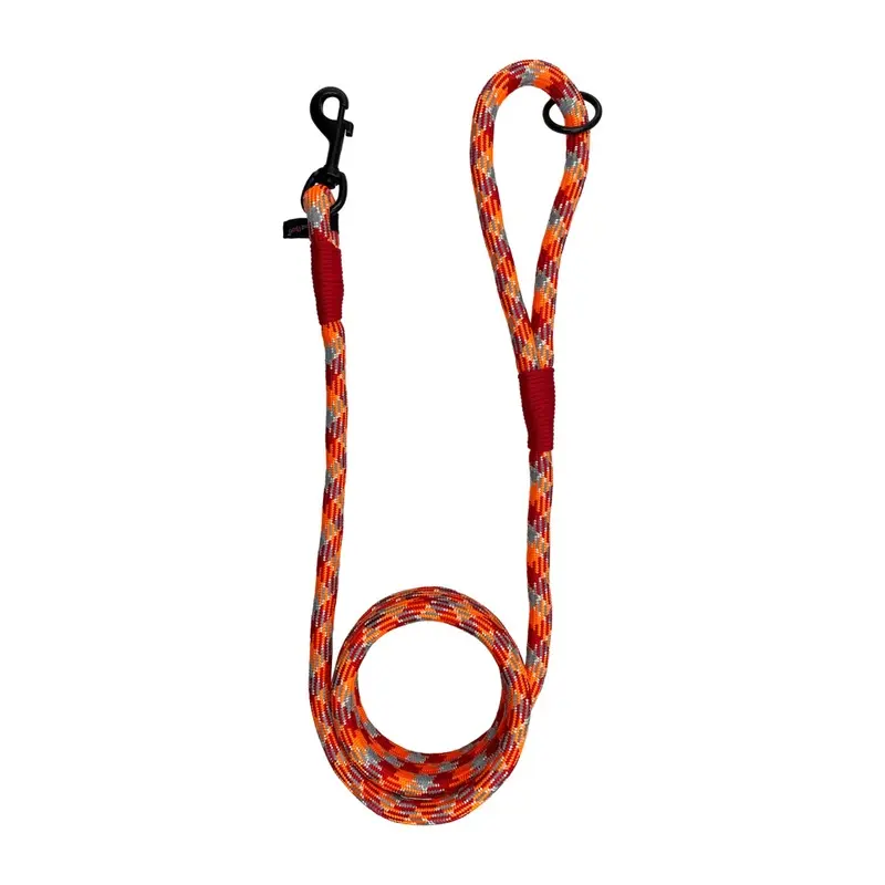 Hem & Co Unisex Orange Hem And Boo High Performance Rope Trigger Lead - Red 180Cm
