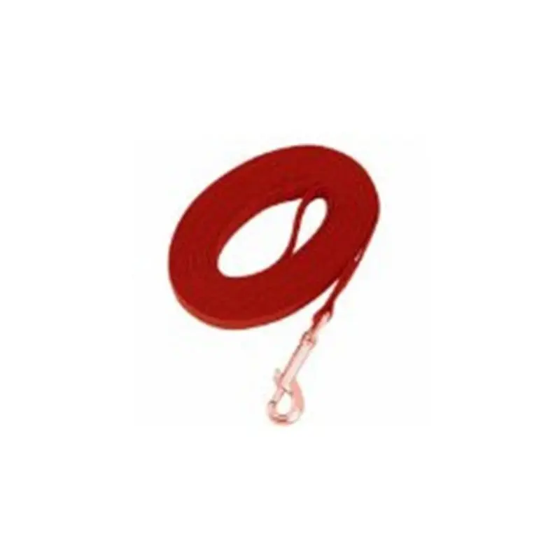 Petpath Red Cotton Web Training Lead 50 Ft