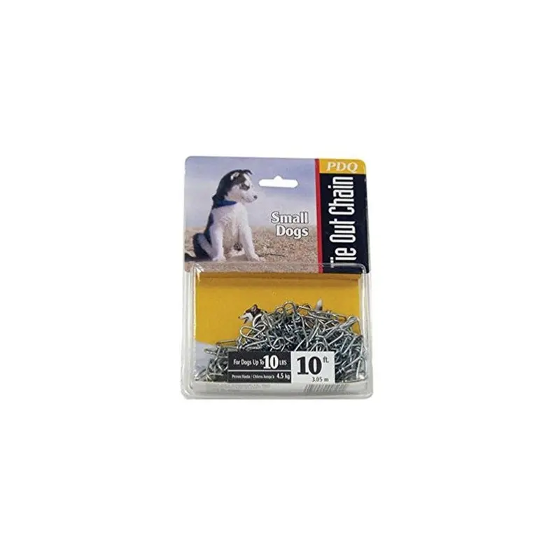 Straightcrate 53010 Dog Swivel Chain Tie Out 10 Ft. Small