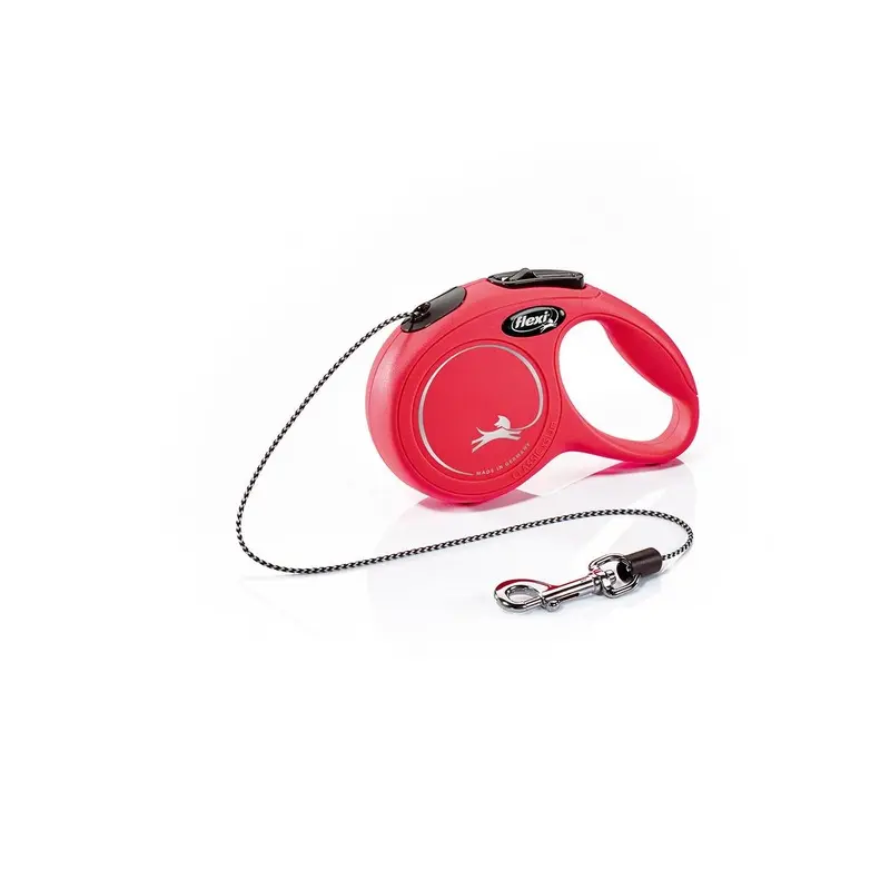 Flexi New Classic Cord Dog Lead 3M - Extra Red Small