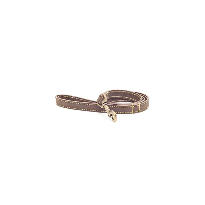 New Ancol Timberwolf Leather Dog Lead, 1 M, Sable 114700 1M