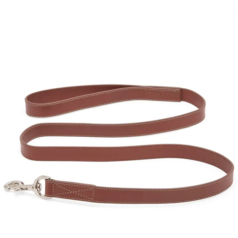 A.p.c. Mens Hazelnut Leather Dog Lead