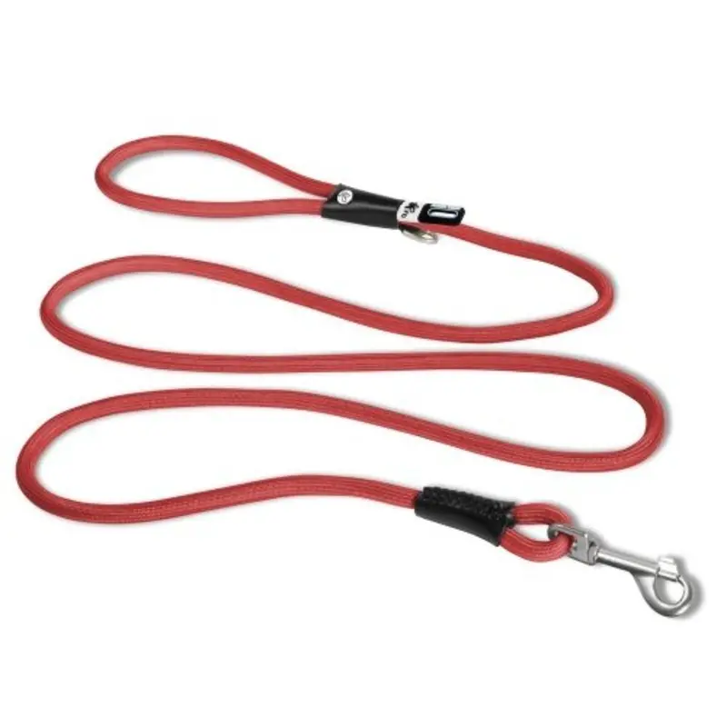 Curli Stretch Comfort Dog Leash - Red Large