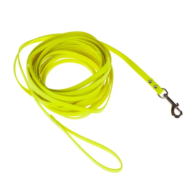 Heim Biothane Long Dog Lead - Fluorescent Yellow - 10M
