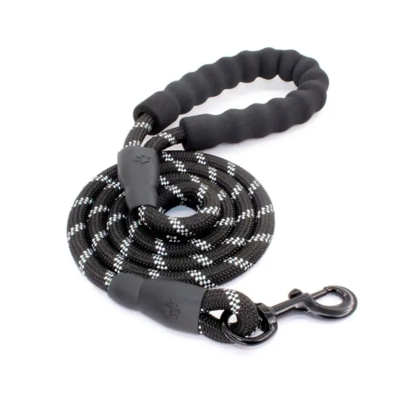 Zeuxo Nylon Dog Training Leash, Strong Recall Leash - 2M Medium