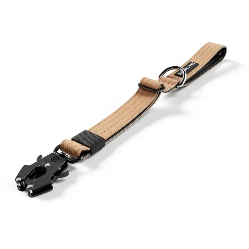 Bullybillows Unisex Beige Adjustable Combat Traffic Lead - Military Tan