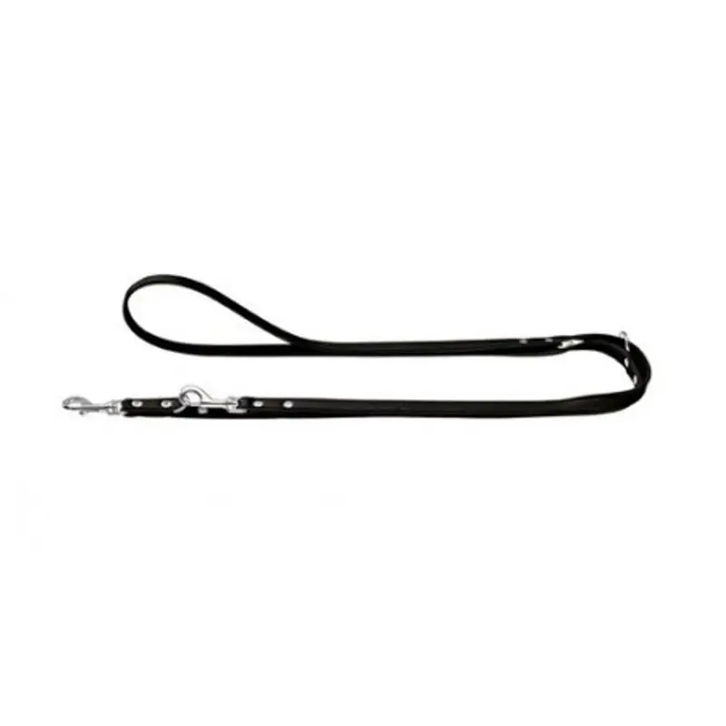 HUNTER Modern Art Faux Leather Training Leads, Size 11/200, Black