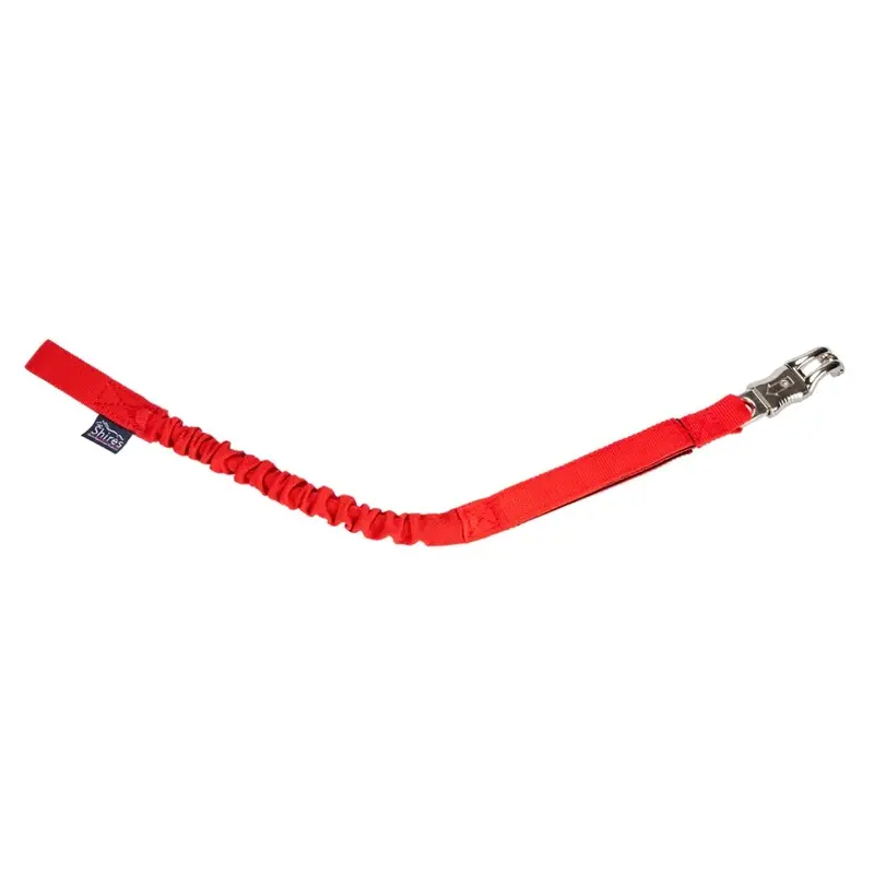 Shires Unisex Red Bungee Breakaway Trailer Tie