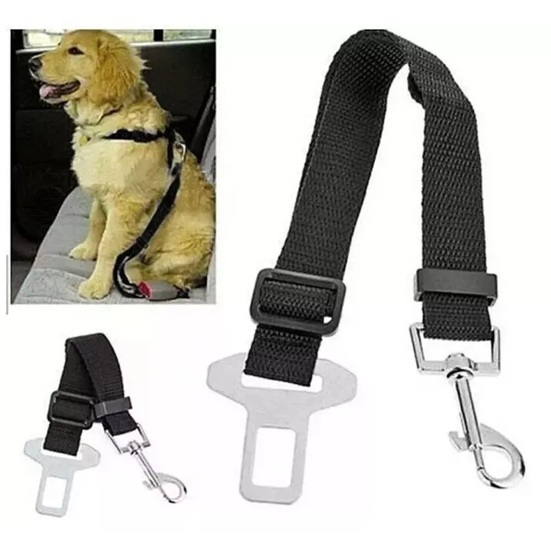 Pet Dog Seat Belt | Adjustable Travel Car Safety Harnesses Lead Restraint