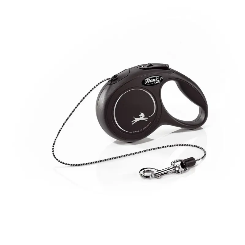 New Flexi (8M, ) Classic Retractable Dog Lead Black Small
