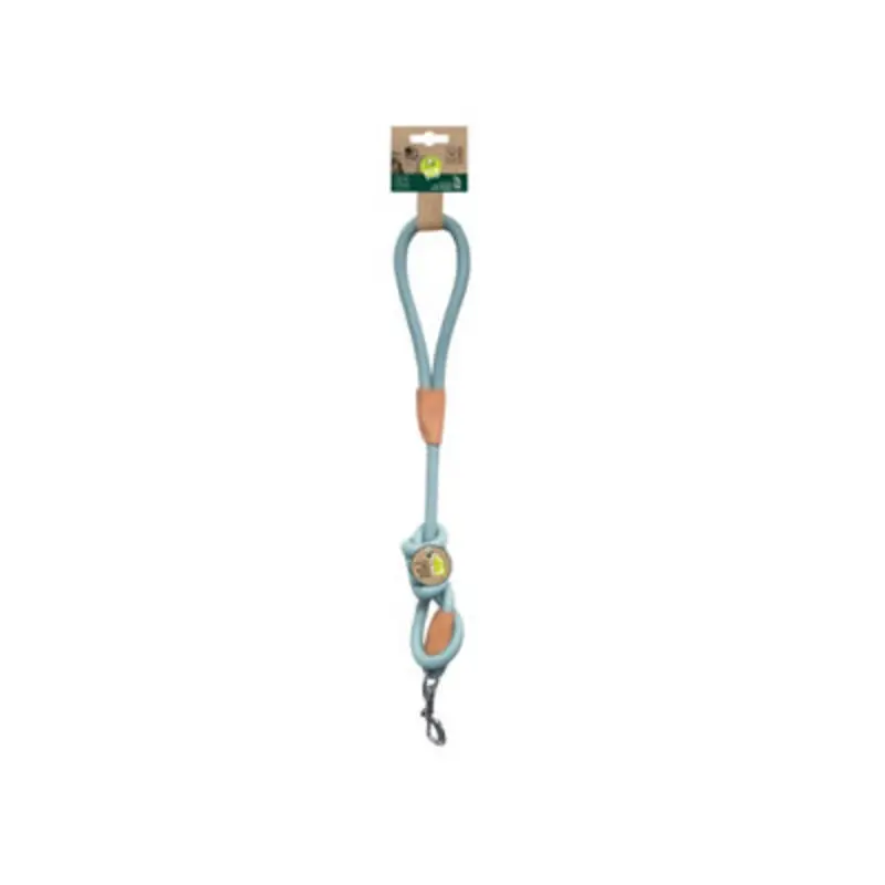 B&Q M-Pets Eco Dog Leash & Collar 2 In 1 S - Blue