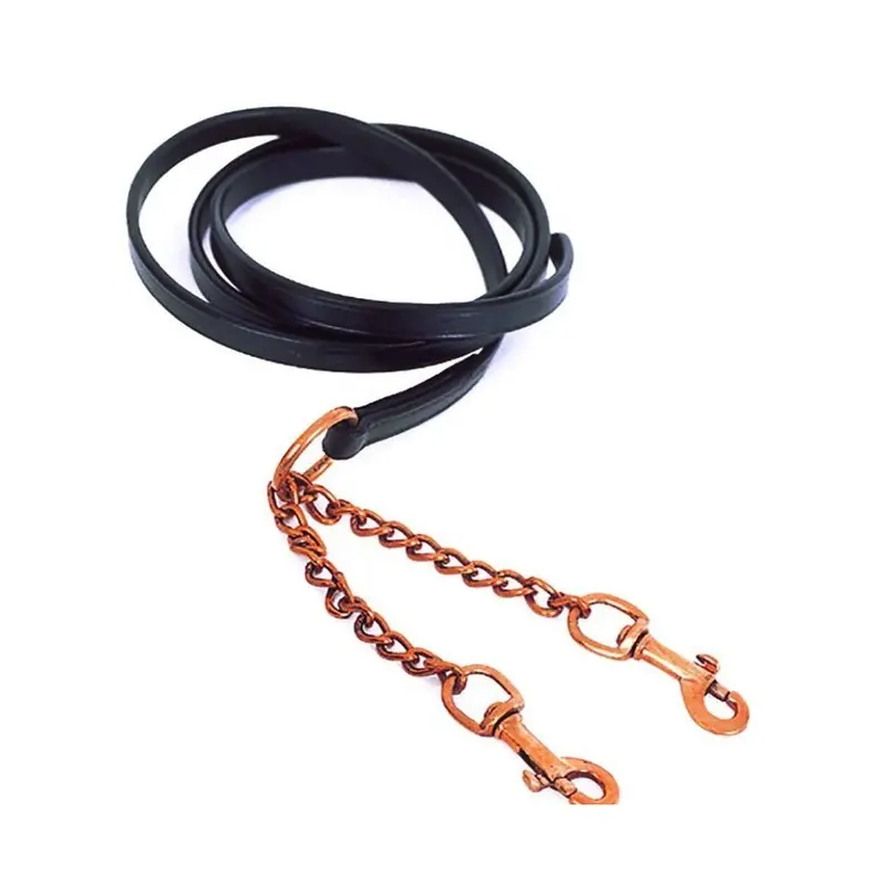 Snowhill Brown (H., One ) Heritage Lead And Twin Chain 1/2" Size 1