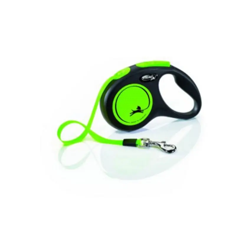 Flexi New Neon Tape S 5M 1-15Kg Green