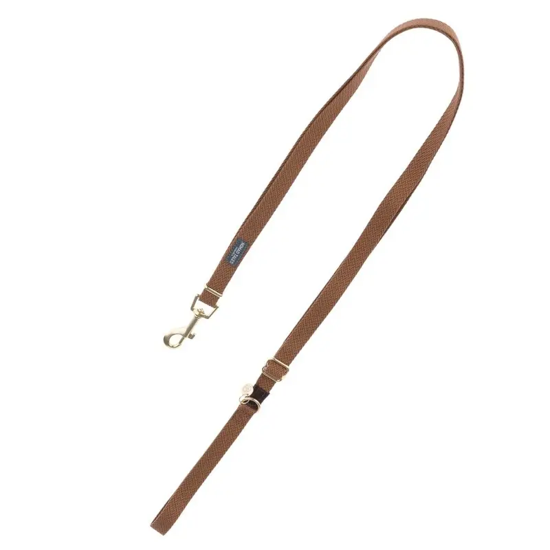 Nomad Tales Bloom Leash, Caramel - 200 Cm Long, 20 Mm Wide
