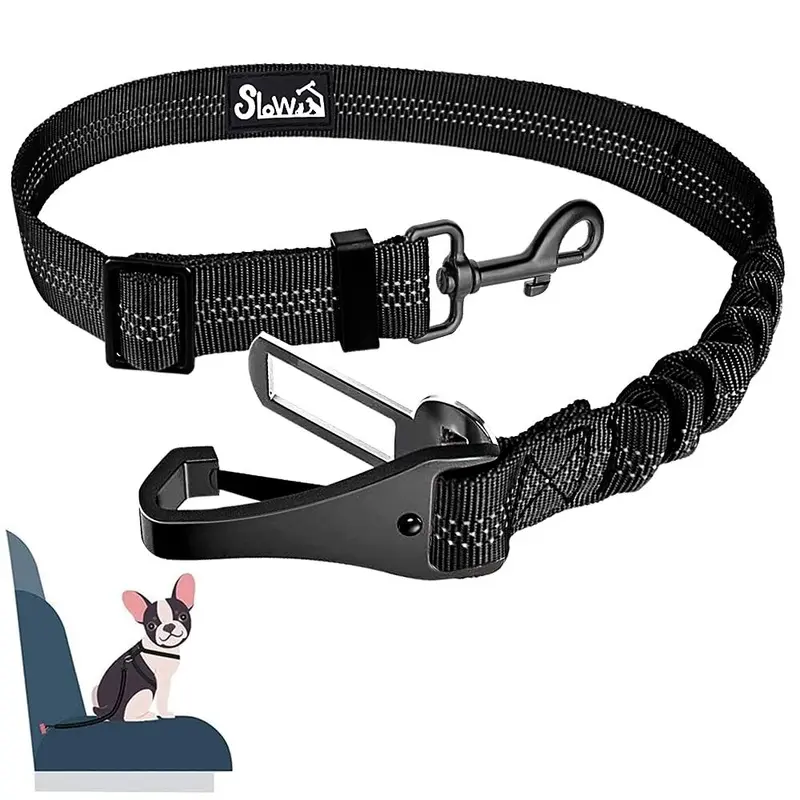 Eyein Dog Seat Belt 2 in 1 Attachment Dog Car Harnesses Belt Hook Latch Bar &...