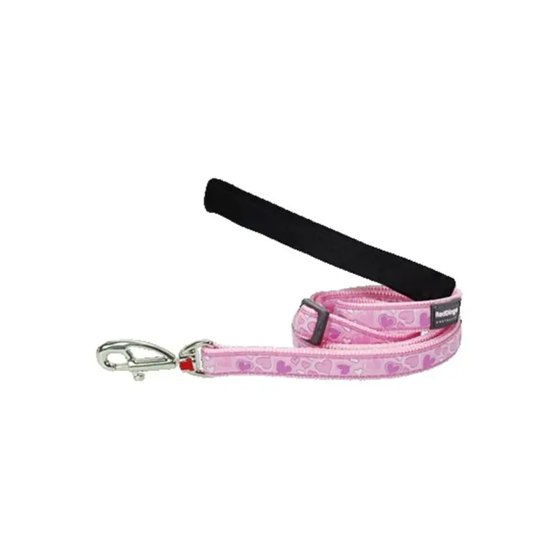 Red Dingo Pink,Red Dog Lead Design Breezy Love Pink- Large