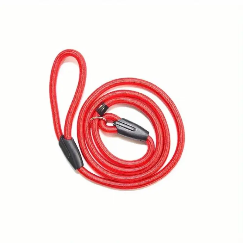 Red Adjustable Pet Dog Leash Rope Perfect For Training & Walking Your Dog