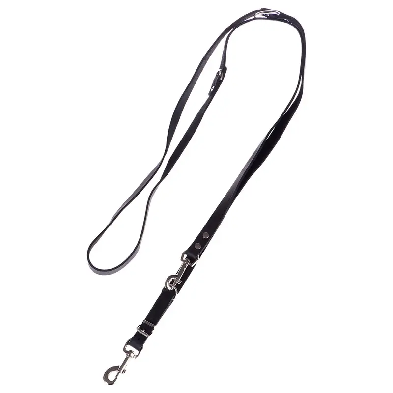 Heim Riveted Dog Lead - Black - 240Cm