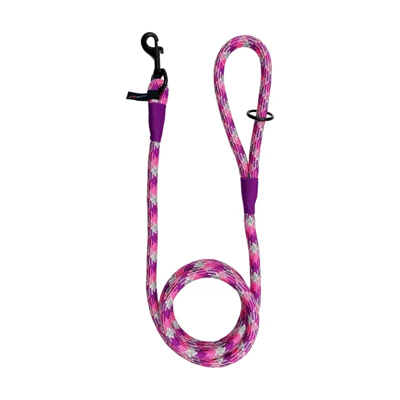 Hem & Co Unisex Pink Hem And Boo High Performance Rope Trigger Lead - Purple 180Cm