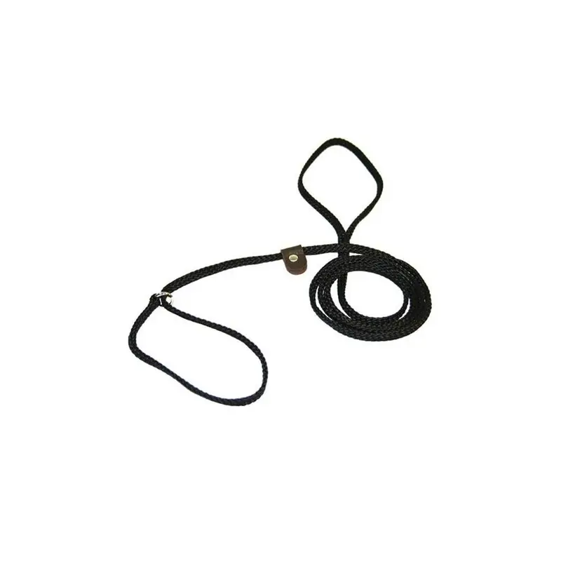 Lone Wolf Blue 3647-Ry Flat Braided Rope Lead With Slip, Royal - 0.25 In. 0.25In
