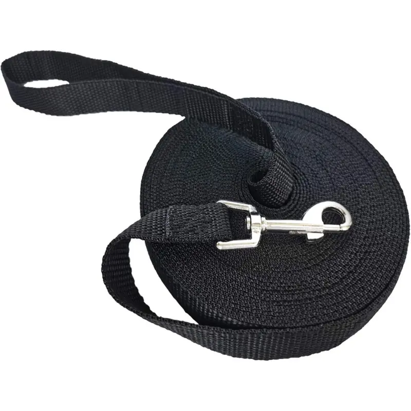 Black 5M/10M/15M Dog Leash Dog Training Leash, Long Leash For And Dogs Small