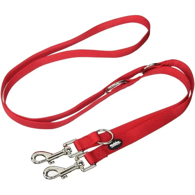 Nobby Training Leash Classic, 200 cm/ 20 mm, Red